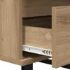vidaXL Príborník so zásuvkami Materiál na báze duba Artisan Náhľad obrázku produktu 7