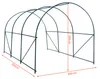 GARDEBRUK® Foliengewächshaus 7m² aufrollbare Tür 6 Fenster Produktbild-Vorschau 8