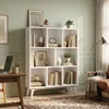 VASAGLE Bücherregal Standregal mit 8 Fächern Holzregal Produktbild-Vorschau 1