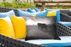 MuchoWow® Outdoor Kissen - Elefant - Einfarbig - Tiere - Produktbild-Vorschau 4