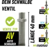 Schwalbe Schlauch AV17 40mm (28") 28/47-622/635 Modell 2026 Produktbild-Vorschau 3