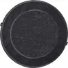 A circular, dark-colored filter, possibly for a kitchen hood. Anteprima dell’immagine prodotto