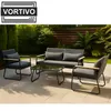 VORTIVO Gartenmöbel Set 4-tlg. für 4 Pers. – Lounge mit 2 Produktbild-Vorschau 3