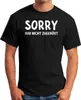 Herren T-Shirt Fun-Shirt Spruch-Shirt Sorry hab nicht Produktbild-Vorschau 2