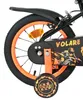 Volare Strike Kinderfahrrad Jungen 14 Zoll Schwarz-Orange Produktbild-Vorschau 2