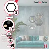 KOTARBAU® Hexagon Wandregal Natural 14x47x41 cm Hexagon Produktbild-Vorschau 5