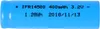 IFR14500 - 400mAh AA LiFePo4 Akku 3,2V mit Flat Top (ohne Produktbild-Vorschau 4