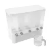 10L 5 Gitter Trockenfutterspender mit Messbecher Produktbild-Vorschau 5