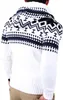 Reslad Herren Grobstrick Norweger Winter Strickjacke mit Produktbild-Vorschau 2