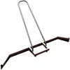 A tennis court sweeper with a metal frame and brown rubber blades, shown against a white background. Podgląd zdjęcia produktu