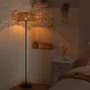 Lampadaire en rotin naturel avec interrupteur à cordon, Voir les images du produit 3