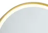 Badezimmerspiegel Gold 50 cm inkl  LED 3 Stufen Dimmbar mit Produktbild-Vorschau 2