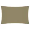 vidaXL Voile d'ombrage Oxford Rectangulaire 2x5 m Beige Voir les images du produit 14