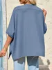 Oversize-T-Shirt für Damen mit Fledermausärmeln, Produktbild-Vorschau 4