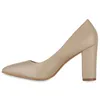 VAN HILL Damen Spitze Pumps Blockabsatz Klassische Produktbild-Vorschau 2