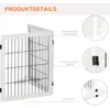 PawHut – Bezpečnostní zábrana pro psy, ochranná mříž, psí Náhled obrázku produktu 6