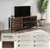 Meuble pour téléviseur Galway 110x41,5x50,5cm - Bois foncé Voir les images du produit 2