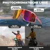 ROCKBROS occhiali da ciclismo occhiali da sole antivento Anteprima dell’immagine prodotto 3