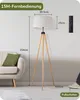 EDISHINE Stehlampe Dimmbar mit Fernbedienung&Glühbirne, mit Produktbild-Vorschau 6