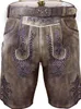 Edelnice Kurze Trachtenlederhose Valentin 64 Produktbild-Vorschau 1