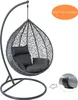 Polyrattan Hängesessel Hängekorb mit Gestell Rattan Produktbild-Vorschau 2
