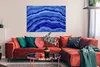 MuchoWow® Poster Achat Stein - Blau 120x90 cm - Wandbild Produktbild-Vorschau 2