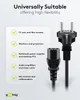 Goobay 68605 Cavo di collegamento IEC, 1,5 m, nero, 1,5 m - Anteprima dell’immagine prodotto 5