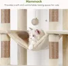 Kattenboom - Krabpaal - Klimpaal - Kattenhuis - Kattentoren Productafbeelding-voorbeeld 6