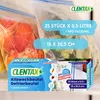 CLENTAX Gefrierbeutel 0,5L mit doppelter Dichtung 25 Stk Produktbild-Vorschau 2