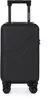 A black suitcase with wheels and a retractable handle. Anteprima dell’immagine prodotto