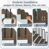 A step-by-step guide for installing a U-shaped stair railing. Náhled obrázku produktu