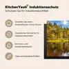KitchenYeah© Herdabdeckplatte Wasser - Bäume - Natur , Produktbild-Vorschau 5