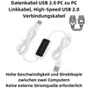 USB 2.0 Datenkabel PC-zu-PC – 160 cm Kopier- & Produktbild-Vorschau 8