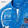Herren T-Shirt | Sommershirt | Batik Optik | 2879 Royal Produktbild-Vorschau 5