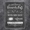 Metallschild XL in 21x28 cm mit lustigem Spruch zu Produktbild-Vorschau 2