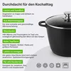 10 L kookpan, soepketel, anti-aanbaklaag, geschikt voor Productafbeelding-voorbeeld 4