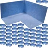 50 Stück doitBau Sanitär Dichtecke Innen TPE blau 60x120mm Produktbild-Vorschau 1