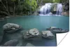 MuchoWow® Poster Ein thailändischer Wasserfall an den Produktbild-Vorschau 1