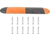 vidaXL Bodenschwelle Gelb & Schwarz 129x32,5 x4 cm Gummi Produktbild-Vorschau 2