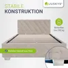 Juskys Polsterbett Nizza 120x200 cm mit Matratze - Produktbild-Vorschau 7