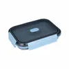 Lurch Frischhaltedose up & down 3.2 - 7.2 cm hoch blau Produktbild-Vorschau 2