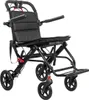 I-TRAVEL faltbarer Aluminium-Transitrollstuhl – Produktbild-Vorschau 1