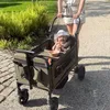 Cabino Bollerwagen Waggie Schwarz – faltbarer Handwagen für Produktbild-Vorschau 6