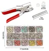 Druckknöpfe mit Zange, Metall-Druckknopf-Set mit festem Produktbild-Vorschau 5