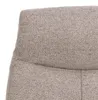 London fauteuil recliner met voetenbank bouclé beige. Productafbeelding-voorbeeld 5