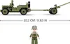 Sluban Army WW2 M38-B0853 Aliancki jeep i działo Podgląd zdjęcia produktu 6