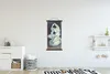 MuchoWow® Textilposter Gipsskulptur eines knienden Mannes - Produktbild-Vorschau 2