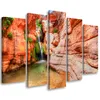 5-teiliges leinwandbild grand canyon landschaftsbild Produktbild-Vorschau 1