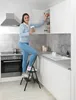 WENKO Leichte Aluminium Leiter Compact, Klapp-Trittleiter Produktbild-Vorschau 7
