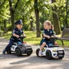 COSTWAY Voiture à pédales Police, véhicule à pédales avec Voir les images du produit 2